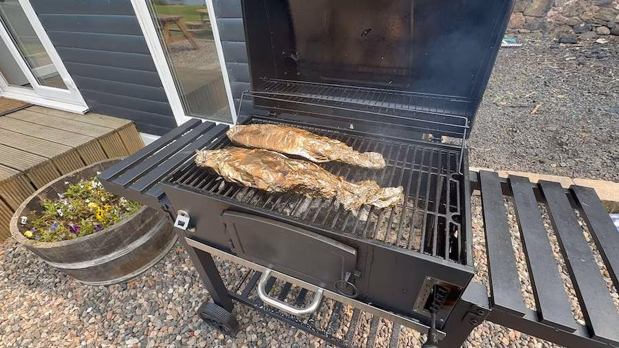 A BBQ at Wormit Fishery Dundee